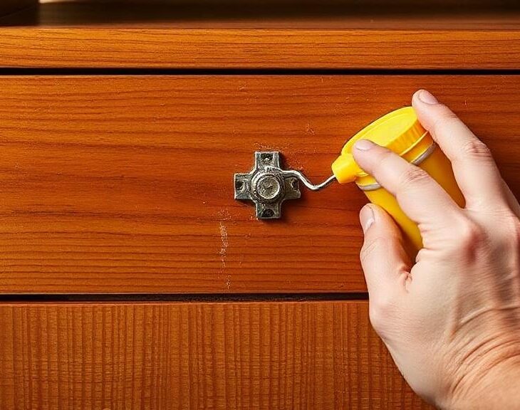 Naprawa drobnych uszkodzeń mebli drewnianych i laminowanych za pomocą wosków: praktyczny przewodnik